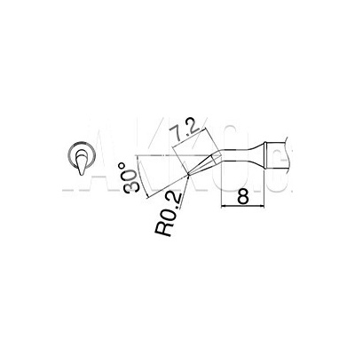 Pájecí hrot T31-01JL02 - 102002713
