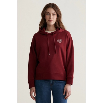 Gant Small Graphic Hoodie Plumper Red