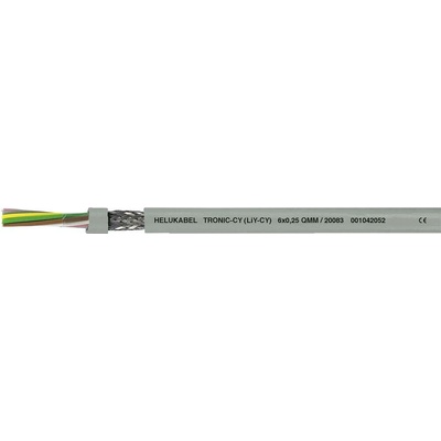 Helu 16002-1000 dátový LiYCY 2 x 0.5 mm² sivá 1000 m