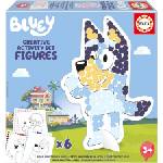 Educa Креактивен комплект, Educa, 3D, Фигури, Bluey