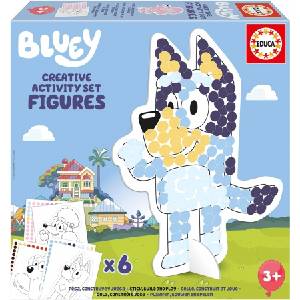 Educa Креактивен комплект, Educa, 3D, Фигури, Bluey