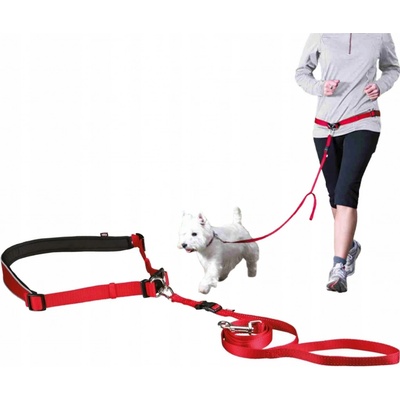 Trixie Pás na běh s nylonovým vodítkem pro malé a střední psy