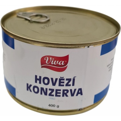 Viva hovězí konzerva 400 g – Zboží Dáma