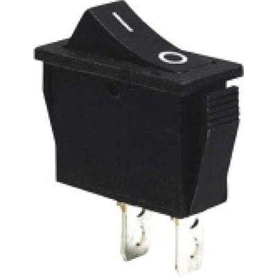 Tracon electric Kolébkový vypínač ON-OFF, 2-poloh. černý, 16A, 250V, 0-I IP40, 6A – Zboží Dáma