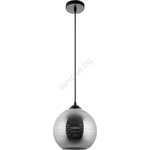 Venti Пендел 1xE27/60W/230V Ø 20 см черен (VE0062)
