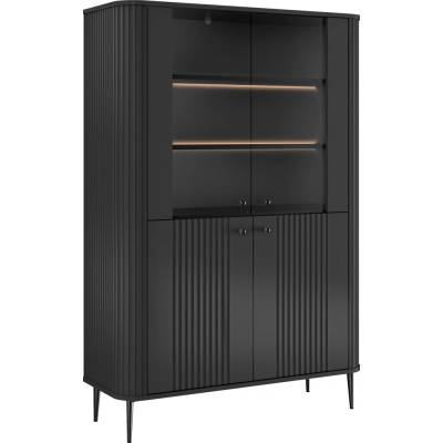 Nábytok Bogart Vesper 103 cm čierna / čierne nožičky