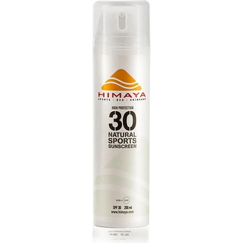 HIMAYA Natural Sports Sunscreen Solar Cream SPF30 200ml - Clear