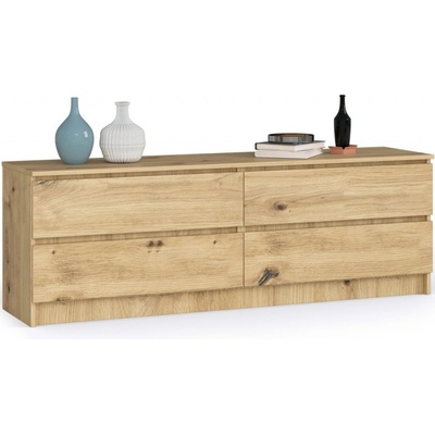 Ak furniture Kuba 160 cm 4 šuplíky