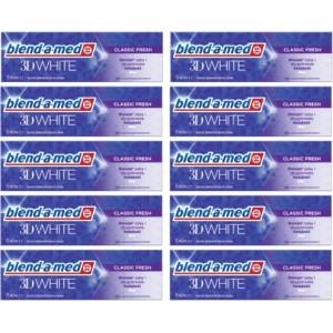 Blend-a-med Паста Blend-a-med 3D White 10x75ml