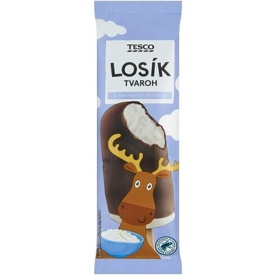 Tesco Losík tvaroh s kakaovou polevou 47 g