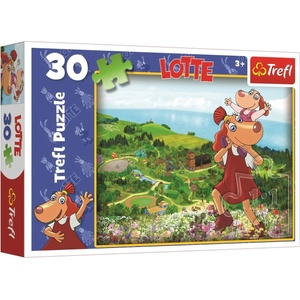Trefl Пъзел Trefl от 30 части - Лоте на разходка (18279) - baby