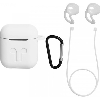 SES 5v1 Silikónové ochranné puzdro s príslušenstvom pre Apple AirPods 1.generace (2016) 5036