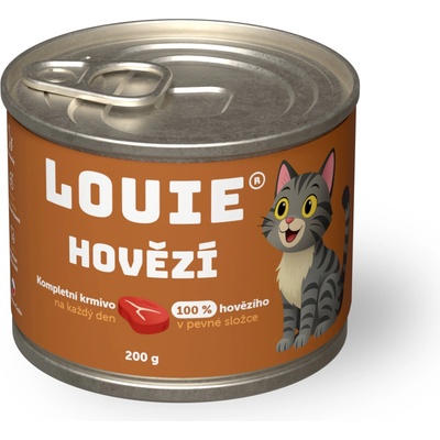 Louie Hovězí s prebiotiky 200 g – Hledejceny.cz