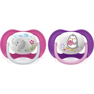 Philips залъгалки Ultra Air Animals 6-18 м пингвин/слон