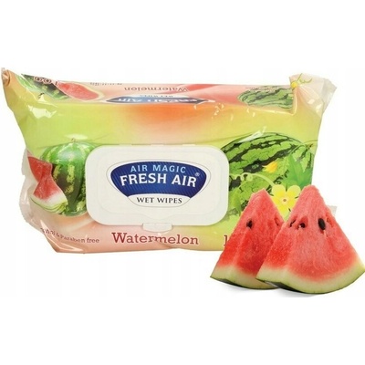 Fresh Air mokré vreckovky 100 clip Melon