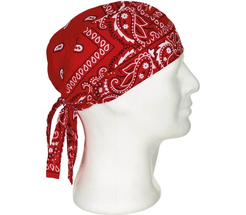 Headwrap červený