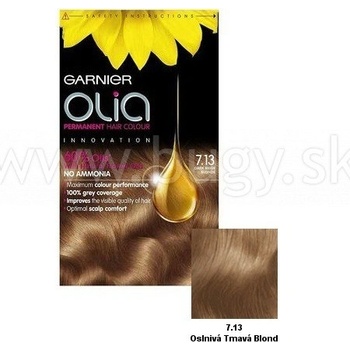 Garnier Olia 7.13 oslnivá tmavá blond
