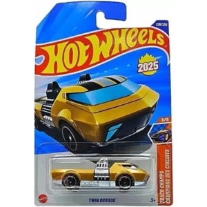 Mattel Мини количка Hot Wheels - Twin Dorado (JJJ61)