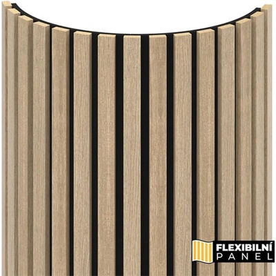 Acara designový WALL dub sacramento 17 x 604 x 2750 mm 1,66m²