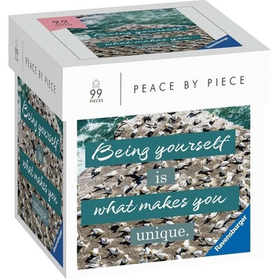 RAVENSBURGER Peace by Piece Beeing yourself is what makes you unique 99 dielov