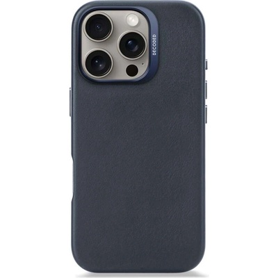 Decoded Кейс от Decoded - Backcover от еко кожа за iPhone 16 Pro син (K-D25IPO16PBC1NY)