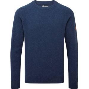 Sherpa Мъжки вълнен пуловер Sherpa Kangtega Crew Sweater Merino jumper - Umber Blue (005-2044-2211)