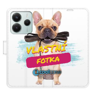 Flip pouzdro pro Xiaomi Redmi Note 14 5G s vlastním motivem a kapsičkami na karty - iSaprio (Flip knížkové pouzdro, kryt, obal iSaprio na mobil Xiaomi Redmi Note 14 5G s vlastním potiskem - fotkou, 36