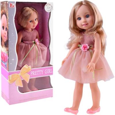 JOKOMISIADA Bábika Pretty Girl v koktailových šatách 36 cm