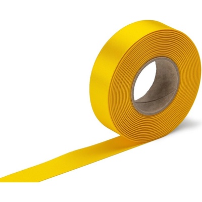 Stuha atlasová žltá, šírka 24 mm
