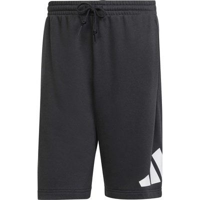 adidas Essentials BIG LOGO FRENCH TERRY SHORTS čierna biela