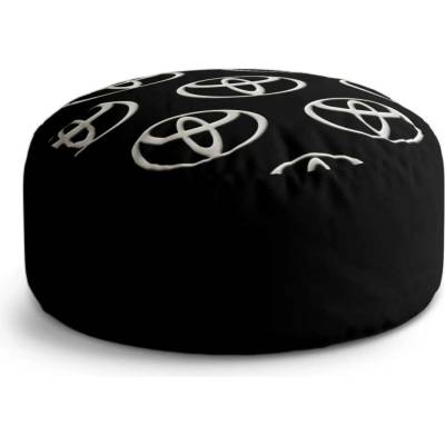 Sablio Taburet Circle Toyota Pattern: 38x48 cm