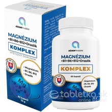 ADAMpharm Magnézium+B1+B6+B12+Draslík Komplex 60 kapsúl