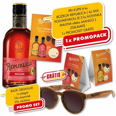 Božkov Republica Malina 20% 0,7 l (čistá fľaša)