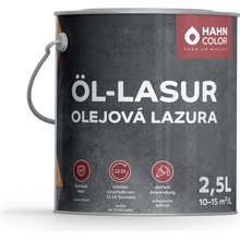 Hahn Color Olejová lazura 2,5 l Bílá