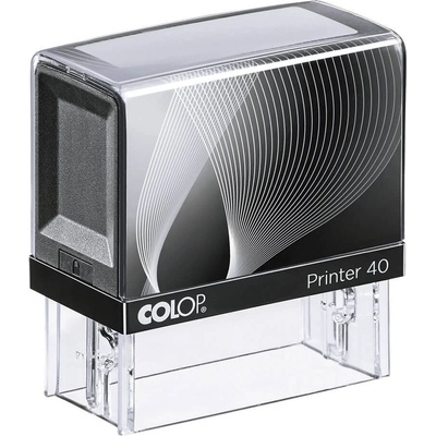 Colop Printer 40 barva strojku červená barva inkoustu černá