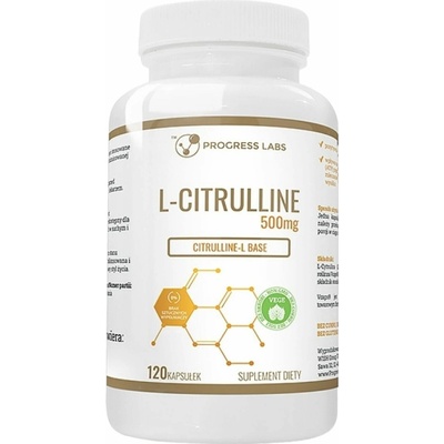 Progress Labs L-Citrulline 500 mg 120 Capsules