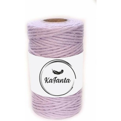Macrame priadza KaFanta 2mm/60m - svetlo fialová