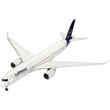 Revell Сглобяем модел Revell - Еирбъс A350-900, Lufthansa New Livery (R03881)