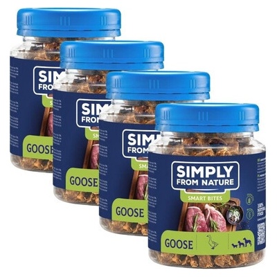 SIMPLY FROM NATURE Smart Bites s husou 4 x 130 g