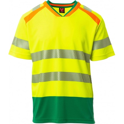 Payper ALLEY Reflexné tričko žltá/zelená 5XL