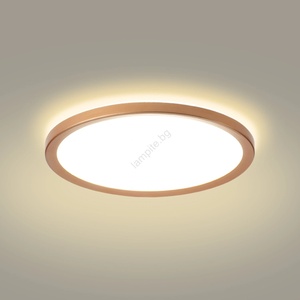 Brilagi - плафон за баня ULTRA SLIM LED/24W/230V Ø 42 см розово злато IP54 (BG3809)