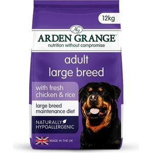 Arden Grange Възрастни големи породи с прясно пиле и ориз 12 кг