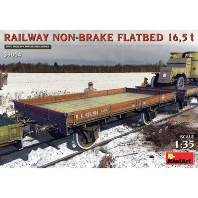 MiniArt Railway Non-brake Flatbed 16,5 t 1:35