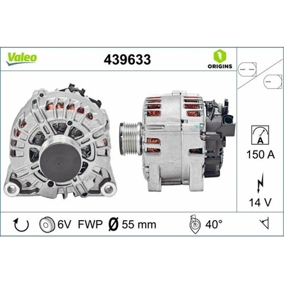 Alternátor VALEO 439633