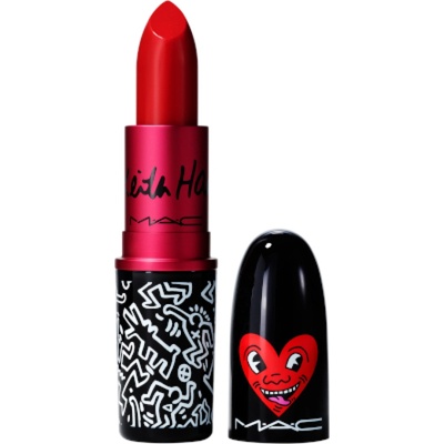 M·A·C Viva Glam X Keith Haring Longwear Крем червило Red Haring 3 g