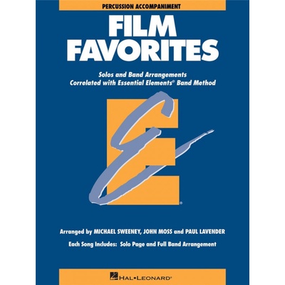 Essential Elements Film Favorites noty na perkuse