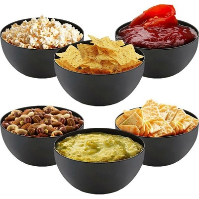 G.Gastro Snack dip misky Černá D9782646 6 ks