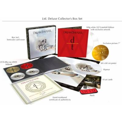 Sony Music Dream Theater: Distance Over Time (Limited Deluxe Edition) - 2CD+3Vinyl (LP)+Blu-ray+DVD (024838)