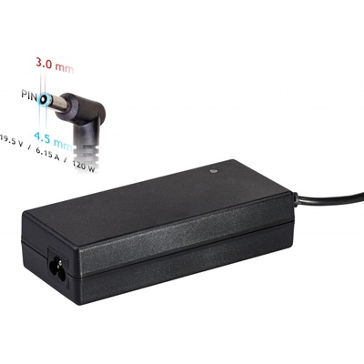 Akyga AK-ND-45 19.5V/6.15A 120W 4.5x3.0mm + pin - neoriginálny