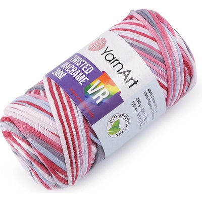 Pletací příze Twisted Macrame 250 g rozčesávací Varianta: 3 (917) červená, Balení: 1 ks 52142/129188/243469